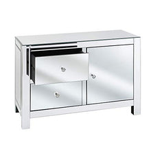 Beliani Credenza in Vetro specchiato Lens