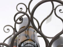 DanDiBo Scaffale Vino JC130060 in Metallo per 10 Bottiglie Porta Bottiglie 52cm Scaffale Bottiglie
