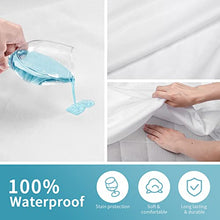 Viedouce Coprimaterasso Impermeabile 160 x 200,Certificato OEKO-TEX,Cotone Coprimaterassi Impermeabili Matrimoniali,Proteggi Materasso Impermeabile con 4 Angoli Elastici,Adatto a Materasso 30 Cm