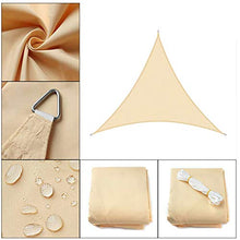 Beiyoule - Tenda parasole triangolare, impermeabile, antivento, con corda traspirante