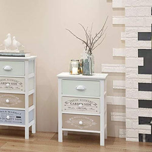 GoodWork4UEu Armadietto in Stile Francese 3 Cassetti in Legno Arredamento Armadietti e portaoggetti Armadietti e stipi