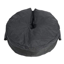 Pwshymi Sacchetti di Peso Accessori fissi per Esterni Forma Rotonda per Campeggio per terrazza da Giardino per ombrellone da Esterno