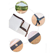 MHBGX Grande Tela Cerata Resistente, Teloni, Bordo Trasparente Ispessito Traforato Impermeabile Antipioia Finestra in Tessuto Di Plastica Balcone Fiore Raccolto Tela Cerata,3 × 4 M,3 × 4 M