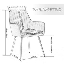 Irene House Sedia da Camera da Letto in Tessuto Velluto con Gambe in Metallo Sedia da Soggiorno Sedia da Sala da Pranzo Sedia per Tavolo da Toeletta (Rosa, 2)