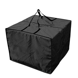 Excerando Borsa per Cuscini da Giardino - Resistente 210D Borsa Cuscini Esterno, Borsa per Cuscino da Patio con Cerniera con Manici e capacità 81 x 81 x 61 cm