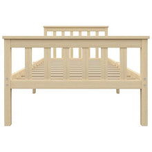SKM Giroletto con 2 Cassetti in Legno Massello di Pino 100x200 cm (27.9kg)