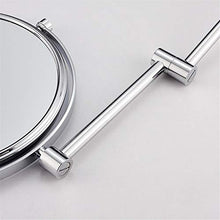 specchio trucco,specchio trucco,Specchio per il trucco pieghevole a scomparsa 3 volte da 6 pollici, specchio per il trucco di bellezza creativo per il bagno-oro