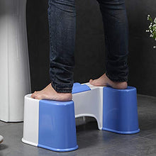 XuZeLii Sgabello da Toilette Accovacciato WC Sgabello Multifunzionale Passo Sgabello Donne Incinte igienici Squatting Bambino Squatting Adulto Bordo di plastica del Piede Stool Adatto per WC