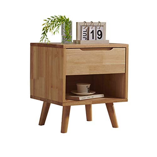 MHUI Comodini in Legno Comodino Comodino Comodino Comodino con cassetti portaoggetti Mobili Camera da Letto Casa Semplice