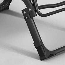 JFFFFWI Sedie a Sdraio Gravity Lettini Prendisole Regolabili per Esterni Giardino Interno Esterno Portatile Pausa Pranzo Sedia reclinabile Pieghevole Sedia da Giardino Portatile per Uso Domestico Pa