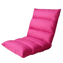 Divano pigro elegante divano multifunzionale divano tatami singolo poltrona letto piccola sedia / divano letto grazioso divano con schienale ribaltabile soffice e confortevole ( Color : Red )
