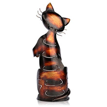 Tooarts Portabottiglie Per Vino Dal Design, Cat Pratica Decorazione Scultorea Casa Scaffale del Metallo Crafts Decorazione d'interni