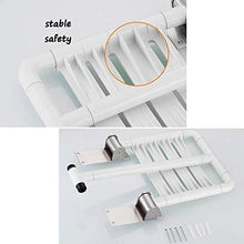 Bath Chair Bagno Sgabello igienici Parete Pieghevole da Bagno Antiscivolo Chair Sicurezza Sgabello da Bagno Sgabello Muro Sgabello Sicurezza