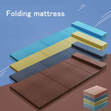 BEIGOO Pieghevole Portatile Materasso,Giapponese Tradizionale Materasso Tatami Memory Foam Singolo Morbida Adatto per Il Campeggio Ospite-A-60x200cm(24x79inch)
