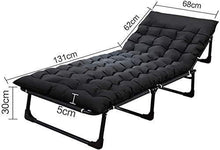 Pieghevole Zero Gravity Chaise Lounges Sedia a Sdraio da Giardino Lettino da Giardino Sedie da Giardino Letto con Materasso,Letto Singolo Ampliato 68 Cm Di Cotone Pad Antiscivolo Pausa Pranzo