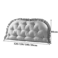 Xufei Cuscino Schienale/Testata Europea Soft Pack Vita Amovibile Pad di Grandi Dimensioni con Pad Trapano (Color : G, Size : 180 * 80cm)