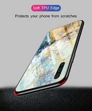 Suhctup Compatibile con Samsung Galaxy A10 / Galaxy M10 Custodia Protettiva in Vetro Temperato 9H + Cornice Paraurti in TPU Silicone Morbido Assorbimento Degli Urti a 360 Gradi Protezione -Pittura