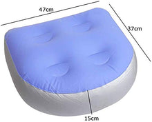 wjy Cuscino Spa Cuscino per Vasca Idromassaggio Sedile Rialzato per Vasca Idromassaggio Cuscino Gonfiabile Morbido per Massaggio Cuscino Imbottito per Schienale Vasca da Bagno per Adulti Bambini