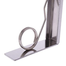 dongguan NUEEUDD Clip per tovaglie 2 Pezzi Clip per tovaglia in Acciaio Inossidabile Supporto per Morsetto Design a Molla per Picnic