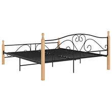 FAMIROSA Giroletto Nero in Metallo 180x200 cm-4944