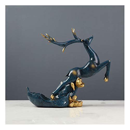 liangzishop Portabottiglie Vino Creativo Wine Rack Regali Decorazione Fawn del Vino della casa della mensola Decorazione Decorazioni d'interni for Il Natale Supporto per Bottiglie (Color : A)