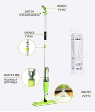 SSAYY Spray Mop Mop in Microfibra Spray Mop per La Pulizia delle Finestre del Pavimento in Legno Cucina per La Casa Mop per La Pulizia del Bagno Mop per Acqua A Vapore Strumenti per La Casa