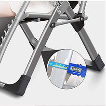 Generic Brands Utile Sedia Pieghevole da Esterno con Poggiapiedi E Cuscini Campeggio da Viaggio Patio Sedie Heavy Duty Reclinabili