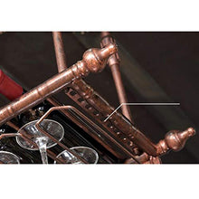 YWYW Portabicchieri da Vino Portabottiglie da Appendere Portabicchieri da Appendere Portabicchieri da Bar per Bar Portabottiglie da Soggiorno da Appendere (Dimensioni: 120 * 30 cm)
