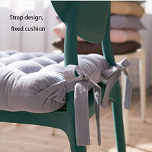 HYLX Cuscino Sedile, Cuscino Sedia, Cuscino Sgabello Rotondo, Cuscino Sedia Floreale Antiscivolo in Cotone Spesso, per Giardino, terrazza Esterna