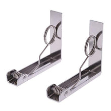 dongguan NUEEUDD Clip per tovaglie 2 Pezzi Clip per tovaglia in Acciaio Inossidabile Supporto per Morsetto Design a Molla per Picnic