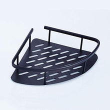 FQYYDD Treppiede da Bagno 1Pc Mensola da Bagno Rame Treppiede Nero Monostrato Ventilatore Cestello WC Rack.