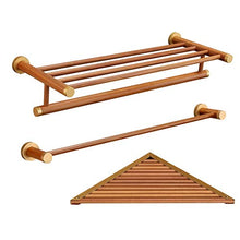 Etice Mensola for Bagno Marrone Portasciugamani da Bagno con Ciondolo Bagno Doppio