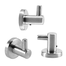 GLOGLOW Gancio Appendiabiti Porta Portasciugamani Gancio a Parete Sedia a Muro in Acciaio Inox Ganci Porta Asciugamani Modern Hotel Home Spazzolato Finitura Ganci