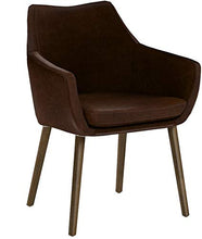 AC Design Furniture, Trine in legno, Sedia, Marrone, 58 x 58 x 84 cm