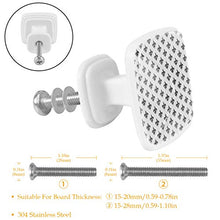 Creatore di Vedova 4 PCS Pomelli per Porta, Pomolo per Mobile, Pomelli per Mobili con Viti, Maniglia per Armadietto, Pomelli per Porta, Pomelli per Cassetti per Porta, Armadio, Cassetto e Credenza