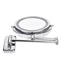 Strumento di Bellezza Accessori per Trucco Specchio per Trucco a Parete con Luce, Specchio per Trucco a Parete a 360 Gradi Specchio per Trucco per comò per toletta