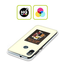 Head Case Designs Licenza Ufficiale Lantern Press Servono Occhiali per Uomini Cover in Morbido Gel Compatibile con HTC U20 5G