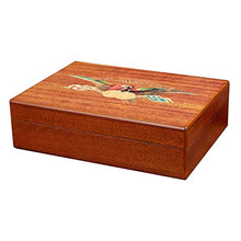 Adesign Handmade Cigar Humidor for 20 Conti, Cigar Box Set con igrometro e umidificatore, Portatile Classico Legno di Cedro Cigar Humidor