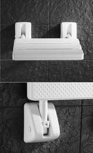 Sgabello da doccia Sgabello da bagno Ingresso Bagno sgabello pieghevole sgabello da doccia con sedia a rotelle Bagno Sgabello Anziani Bagno di sicurezza banco della parete Sgabello, sgabello bagno