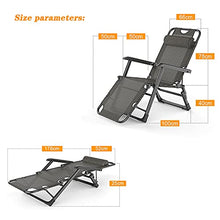 LINGZE Lettino Prendisole, Sdraio Pieghevole reclinabile, Schienale Regolabile, Sedia Relax per Giardino, Patio