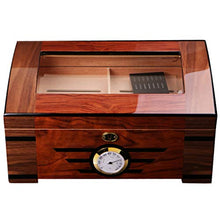 Cigar Humidor, Legno di Cedro Cigar Humidor Idratante Legno Solido Sigillata Scatola di Sigari con Igrometro E Umidificatore (270 * 228 * 115Mm)