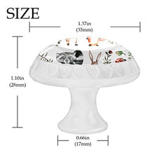 Süßes Tier 4 PCS Pomelli per Porta, Pomolo per Mobile, Pomelli per Mobili con Viti, Maniglia per Armadietto, Pomelli per Porta, Pomelli per Cassetti per Porta, Armadio, Cassetto e Credenza