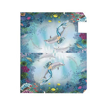 Delfini Sirena Pesce Colorato Animale Subacqueo Mondo Mailbox Copre Magnetico Giardino Cantiere Casa Decor Dimensioni Standard 53,3 cm x 45,7 cm