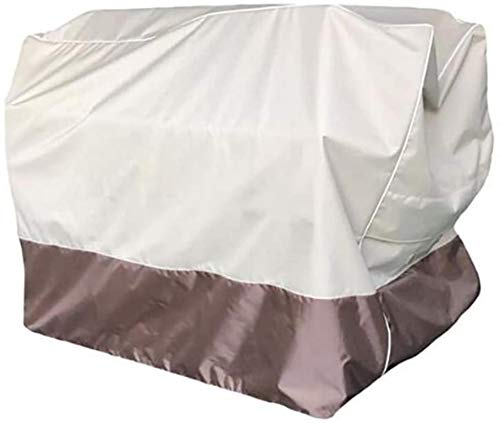 N / A Copertura Giardino mobili da Giardino mobili in Rattan Impermeabile Coperchio di Protezione e all'aperto Usura Copertura mobili Resistenti, 25 Formati da Giardino (Colore Beige, Forma.