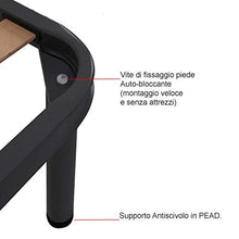 Dormiland - Rete Letto Ortopedica Piazza e Mezza 120x190 - 13 Doghe in Legno e Struttura in Acciaio - 100% Made in Italy