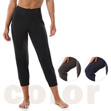 Leggings da donna a vita alta da palestra, elastici da corsa, con tasche, comodi e morbidi e aderenti, ideali per equitazione, ciclismo e tempo libero