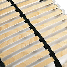 vidaXL Legno Faggio Rete a Doghe 7 Zone con 28 Doghe 90x200cm Telaio Giroletto