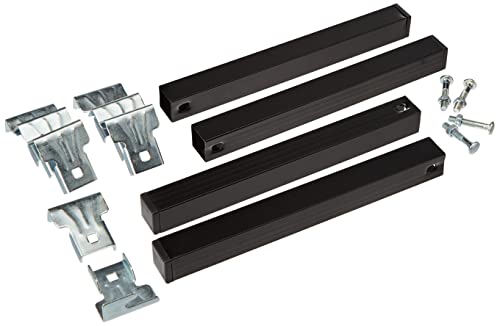 Imex El Zorro 81402-A - Set di 4 piedi per rete, Senza ruote, Metallo, 30 x 3 x 3 cm