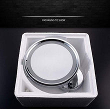 Specchi da Barba per Bagno Specchio da Parete Ingrandimento 10X Semplicemente Decorare per Hotel Vanity Due Superficie Girevole Spina UK