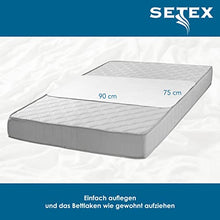 SETEX saugflies Coprimaterasso Impermeabile, 75 x 90 cm, Generazione, Bianco, mwu2075090031008